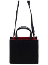 Mini G-Tote Shopping Bag In Canvas Black - GIVENCHY - BALAAN 5