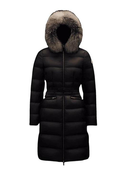 Women's Boedic Long Down Padding Black - MONCLER - BALAAN 1