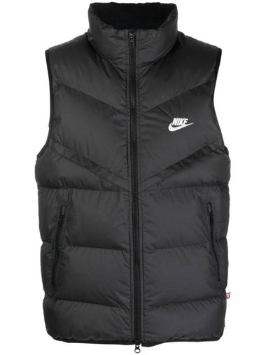 logo embroidered padded gilet FB8193 - NIKE - BALAAN 1