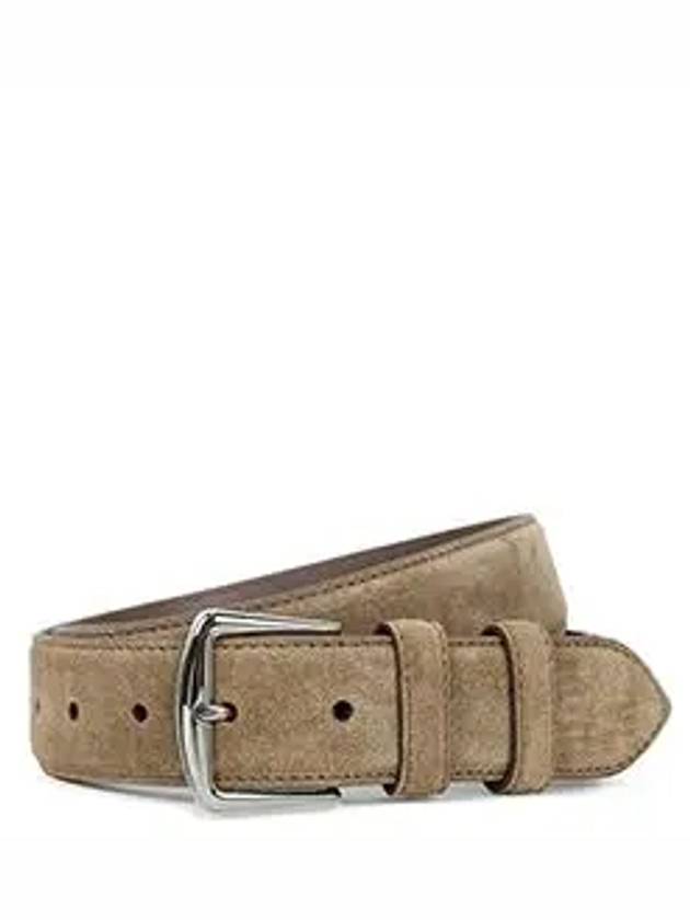 35cm Suede Belt Brown - LORO PIANA - BALAAN.