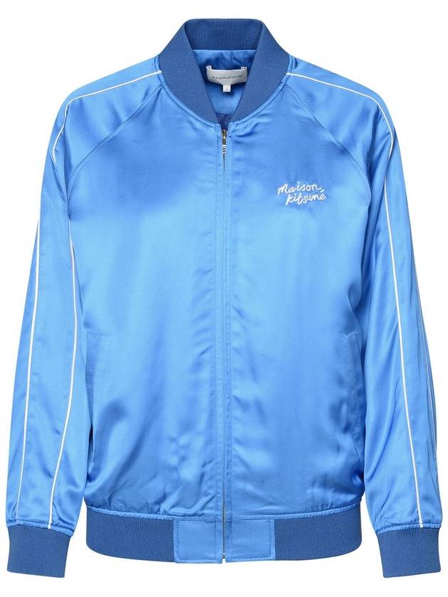 Teddy Bomber Jacket Blue - MAISON KITSUNE - BALAAN 4