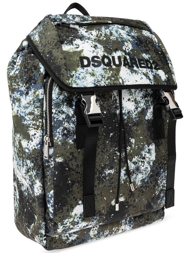 Dsquared2 Backpack With Print, Men's, Green - DSQUARED2 - BALAAN 4