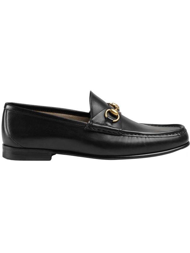 1953 Horsebit Leather Loafers Black - GUCCI - BALAAN 1