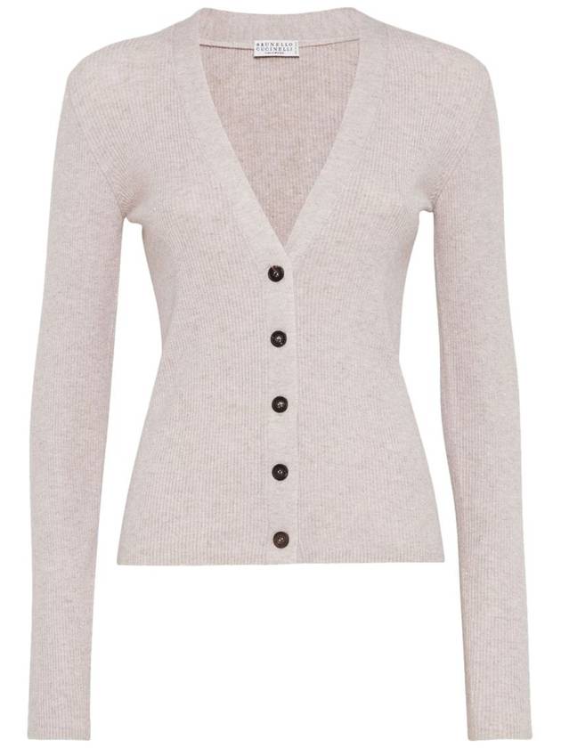 ribbed knit cardigan M9A822206C9614 - BRUNELLO CUCINELLI - BALAAN 2