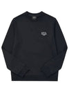 Rider Chest Small Logo Sweatshirt Black - A.P.C. - BALAAN 3