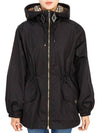 Nylon Lightweight Hooded Jacket Black - BURBERRY - BALAAN 2