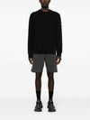 Compass Badge Cotton Track Shorts Grey - STONE ISLAND - BALAAN 8