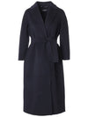 coat 29016131600 000 012 BLU NOTTE - S MAX MARA - BALAAN 2