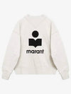 Moby Logo Print Sweatshirt Ecru - ISABEL MARANT - BALAAN 2