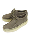 Originals Wallabee Cup Suede Loafer Pale Khaki - CLARKS - BALAAN 2