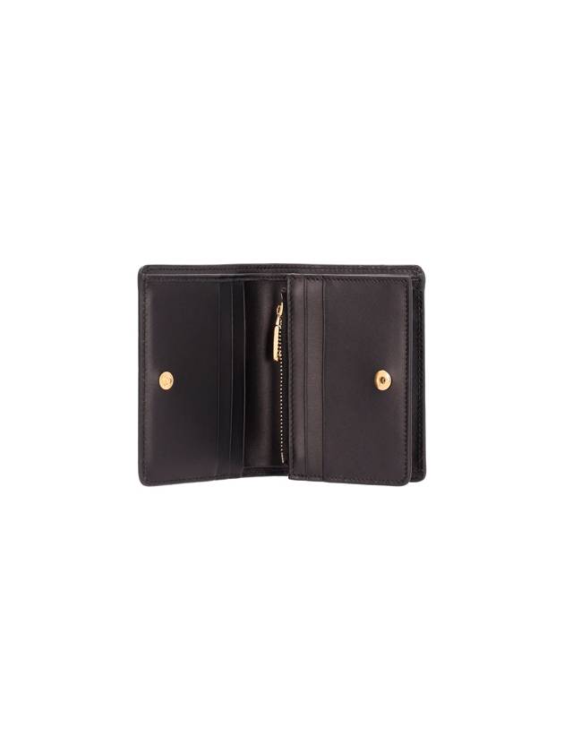 DG logo leather halfwallet black - DOLCE&GABBANA - BALAAN 4