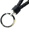 Intrecciato Leather Key Holder Black - BOTTEGA VENETA - BALAAN 5