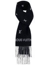 LV Blason Scarf Black - LOUIS VUITTON - BALAAN 9