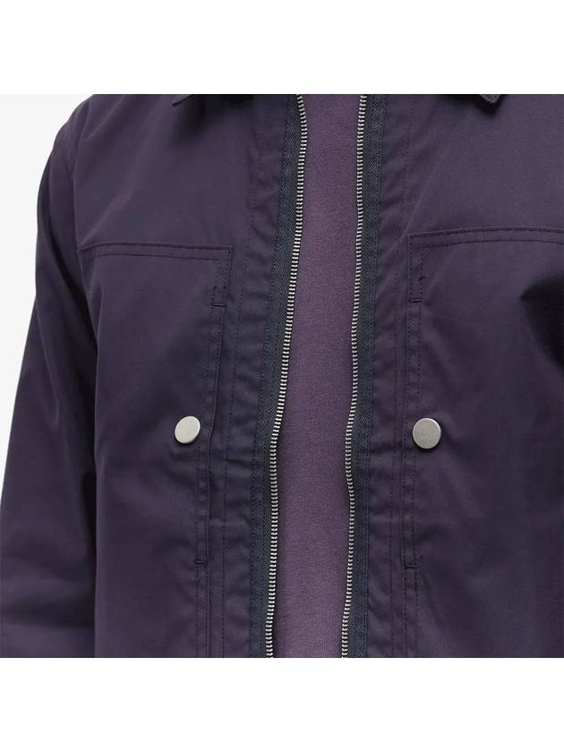 Cotton nylon zip up jacket NCOS S 1 NAVY - NIGEL CABOURN - BALAAN 3