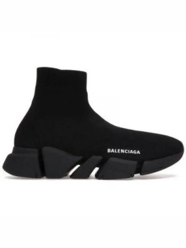 Speed ??Runner High Top Sneakers Black - BALENCIAGA - BALAAN 2