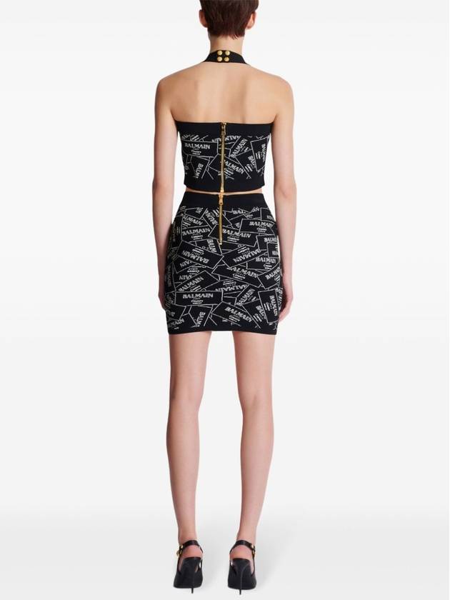 Balmain Skirts Black - BALMAIN - BALAAN 4