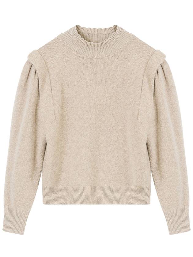 LUCILE Lucille wool sweater 2 types beige taupe PU1649 22A076E - ISABEL MARANT - BALAAN 2