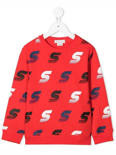 Kids S Logo Crew Neck Sweatshirt 600982 SPJ85 G648 - STELLA MCCARTNEY - BALAAN 1