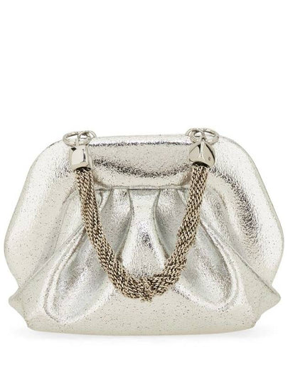 Themoirè 'Gea' Silver Palm Bag - THE MOIRE - BALAAN 2