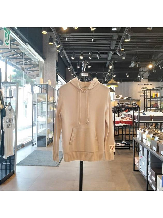 Cashmere Blend Hoodie Natural White - GOLDEN GOOSE - BALAAN 2