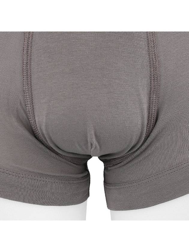 Men s Logo Trunk Briefs Gray - EMPORIO ARMANI - BALAAN 7