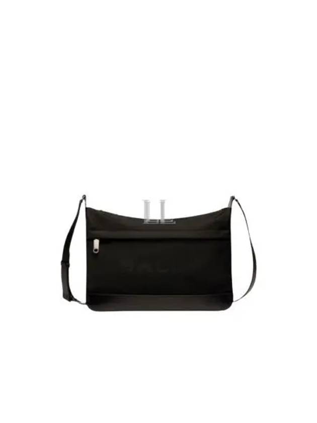 Logo Zip-Up Messenger Bag Black - BALLY - BALAAN 2