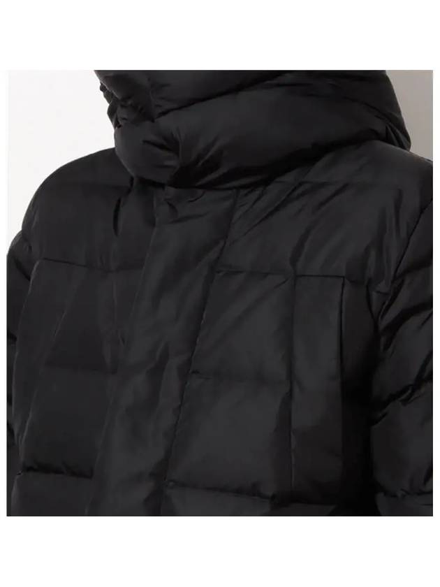 Men's Bixio Logo Hooded Quilted Padding Black - DUVETICA - BALAAN 6