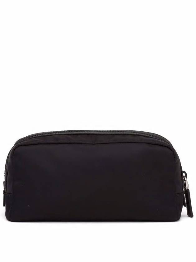 Re-Nylon Travel Pouch Clutch Bag Black - PRADA - BALAAN 3