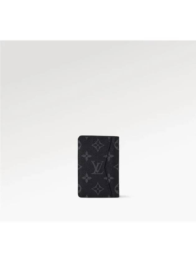 Pocket Organizer Monogram Card Wallet Black - LOUIS VUITTON - BALAAN 6