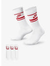 Sportswear Everyday Essential Crew Socks 3 Pack White - NIKE - BALAAN 2