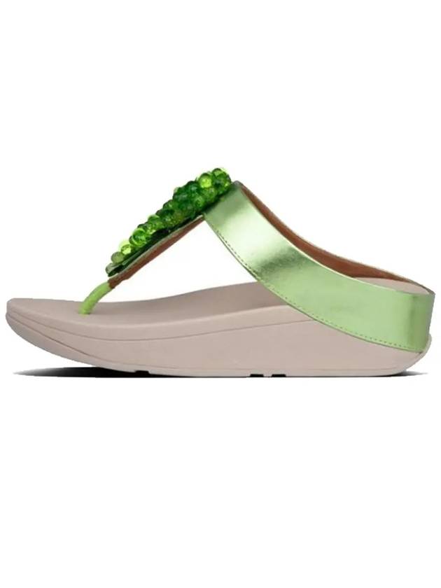 Pinot Sequin Toe Post Lime Green Women - FITFLOP - BALAAN 3