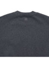 Heart Logo Patch Sweatshirt Grey - AMI - BALAAN 8