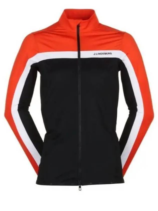 Jarvis Mid Layer Zip-Up Jacket Black - J.LINDEBERG - BALAAN 2