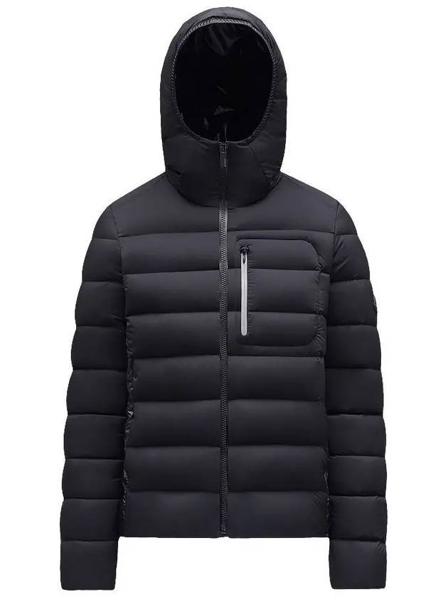 Carteret Carteret short down jacket black - MONCLER - BALAAN 1