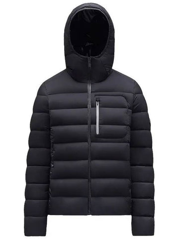 Carteret Carteret short down jacket black - MONCLER - BALAAN 1