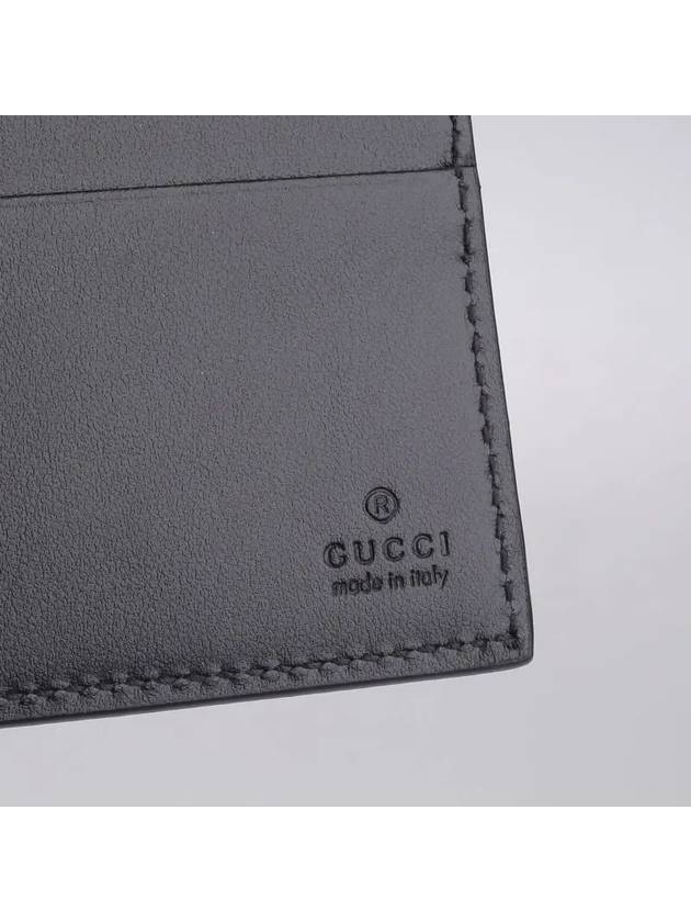 Men's GG Emboss Half Wallet Black - GUCCI - BALAAN 4