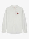 Boke Flower Long Sleeve Shirt White - KENZO - BALAAN 2