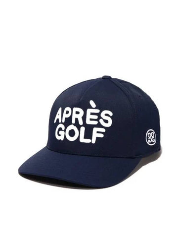 Men's Golf Stretch Twill Snapback Ball Cap Navy - G/FORE - BALAAN 1