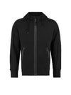 Diagonal Raised Fleece Goggle Hooded Jacket Black - CP COMPANY - BALAAN 2