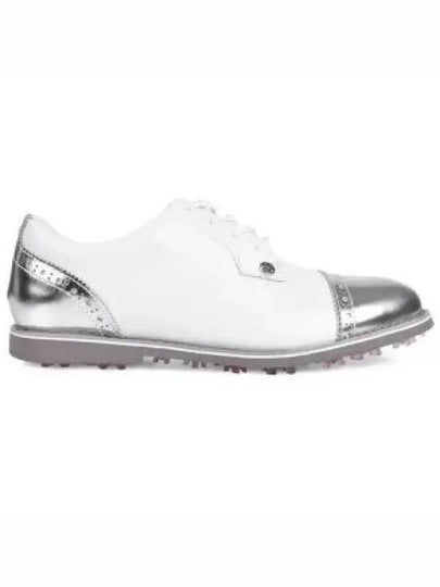 Women's Gallivator Cap Toe Spikelees Snow Sharkskin - G/FORE - BALAAN 2