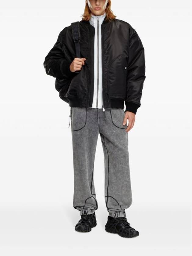 J Held Bomber Jacket Black - DIESEL - BALAAN 5