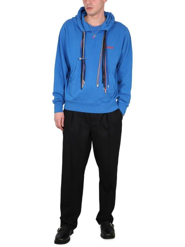 Logo Print Multicode Hood Blue - AMBUSH - BALAAN 3