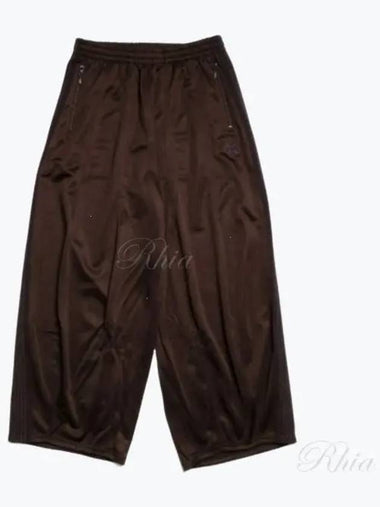 H D Track Pants Poly Smooth Dk Brown PU277 - NEEDLES - BALAAN 1