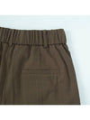 One Tuck Wide Pants Brown 4 Colors - CALLAITE - BALAAN 4