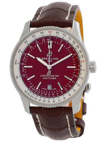 Breitling Navitimer Automatic Chronometer Red Dial Men's Watch A173265A1K1P1 - BREITLING - BALAAN 1