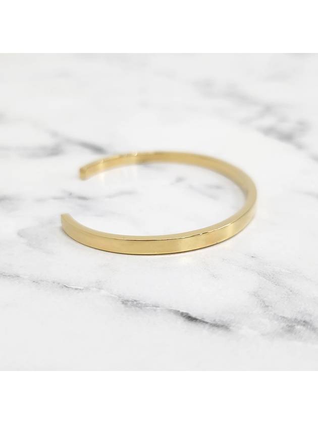 Numeric Minimal Signature Bracelet Gold - MAISON MARGIELA - BALAAN 5