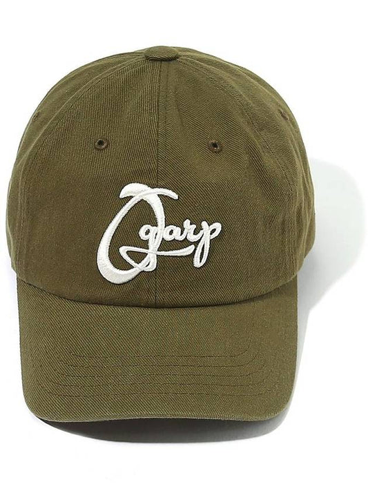 OGAFF Drawing Simple Logo Ball Cap Khaki - OGARP - BALAAN 2