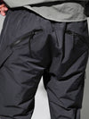 Zipper pocket regular fit nylon pants charcoal - CODE I'M - BALAAN 4