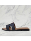 Women s Oran DENIM BLEU Sandals H211242Z - HERMES - BALAAN 4