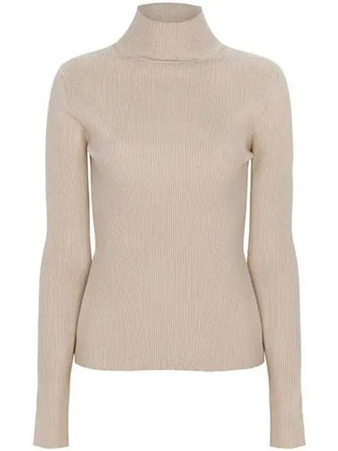 Beige ZANZARA turtleneck wool knit 002 1209989 - MAX MARA - BALAAN 1